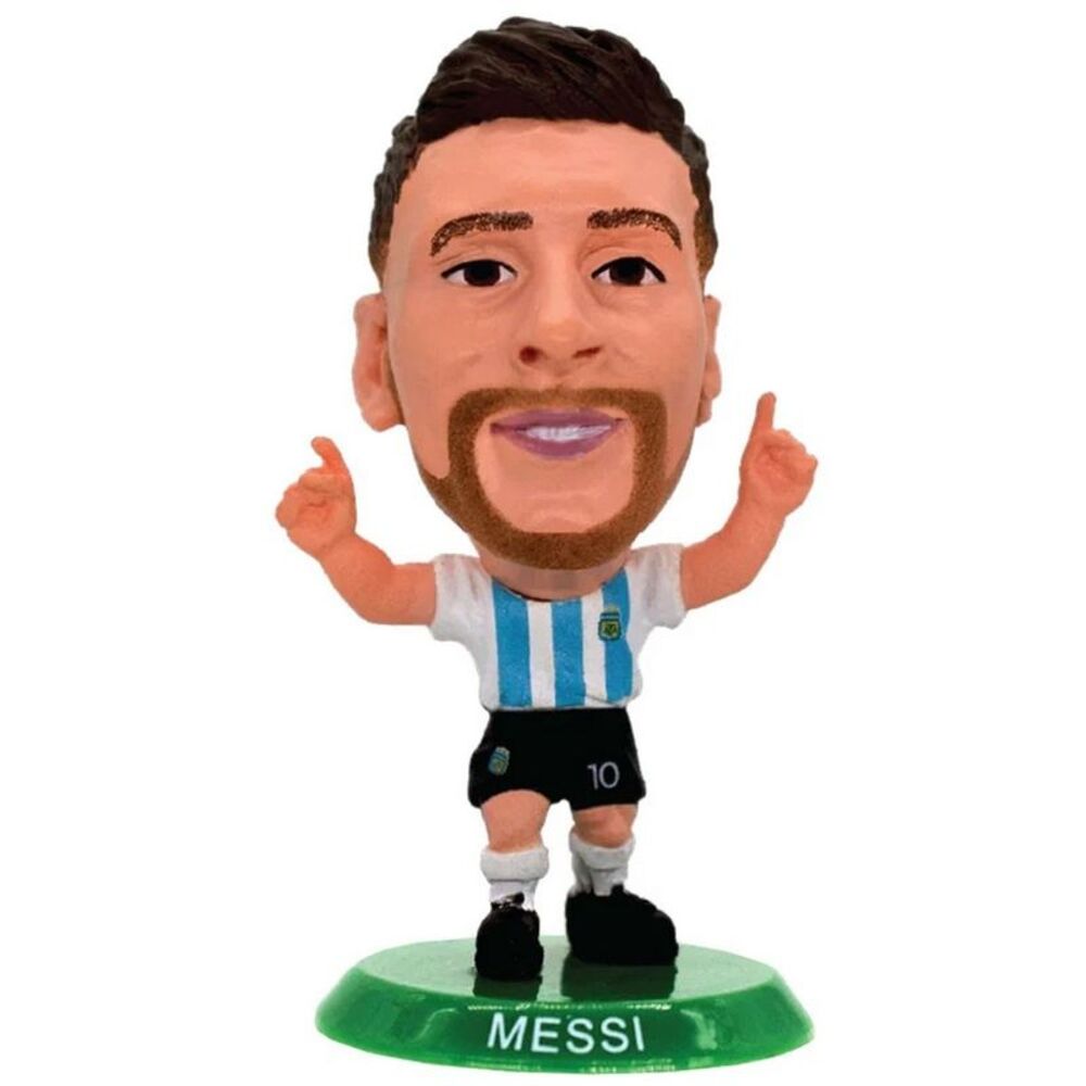Argentina Lionel Messi SoccerStarz Football Figurine / Multicolored